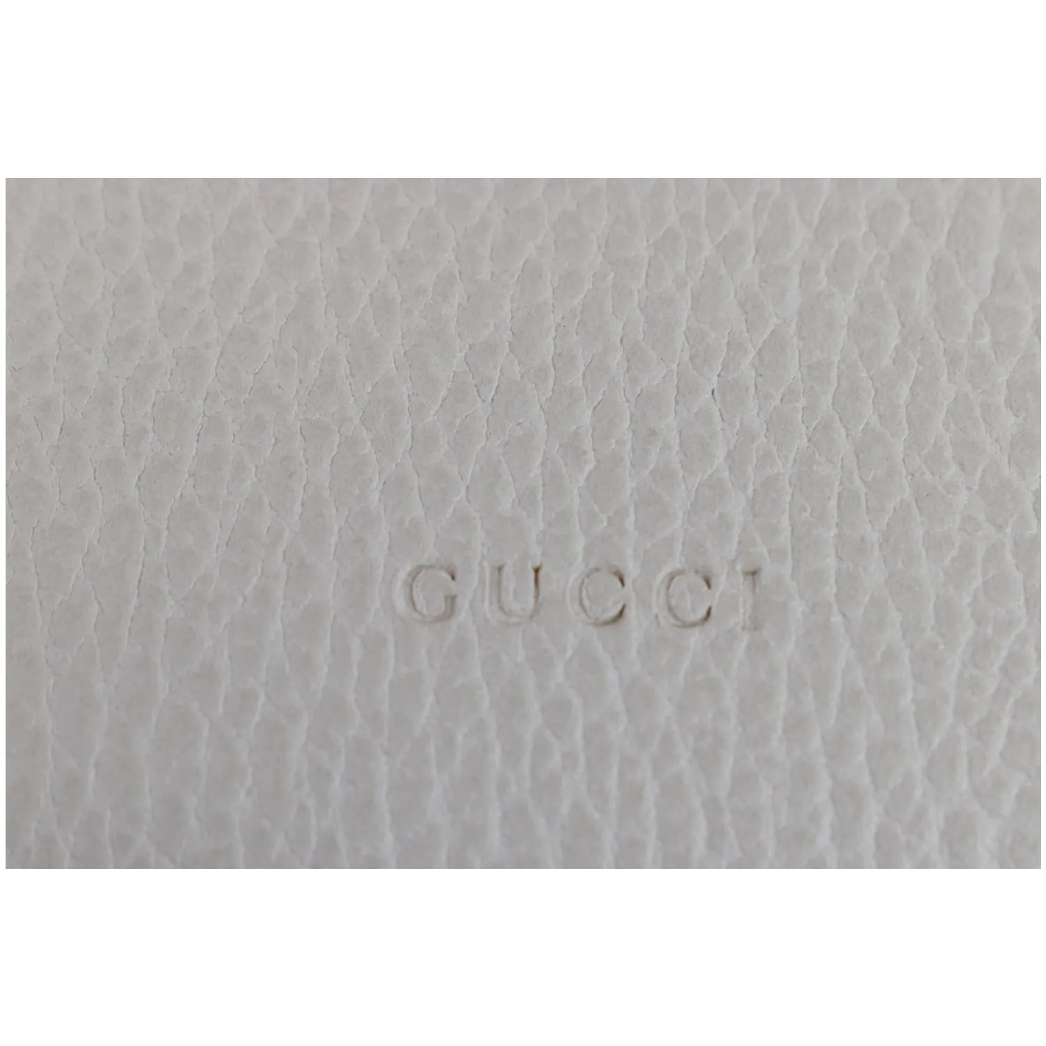 GUCCI Dionysus Mini Leather Chain Shoulder Bag White 401231