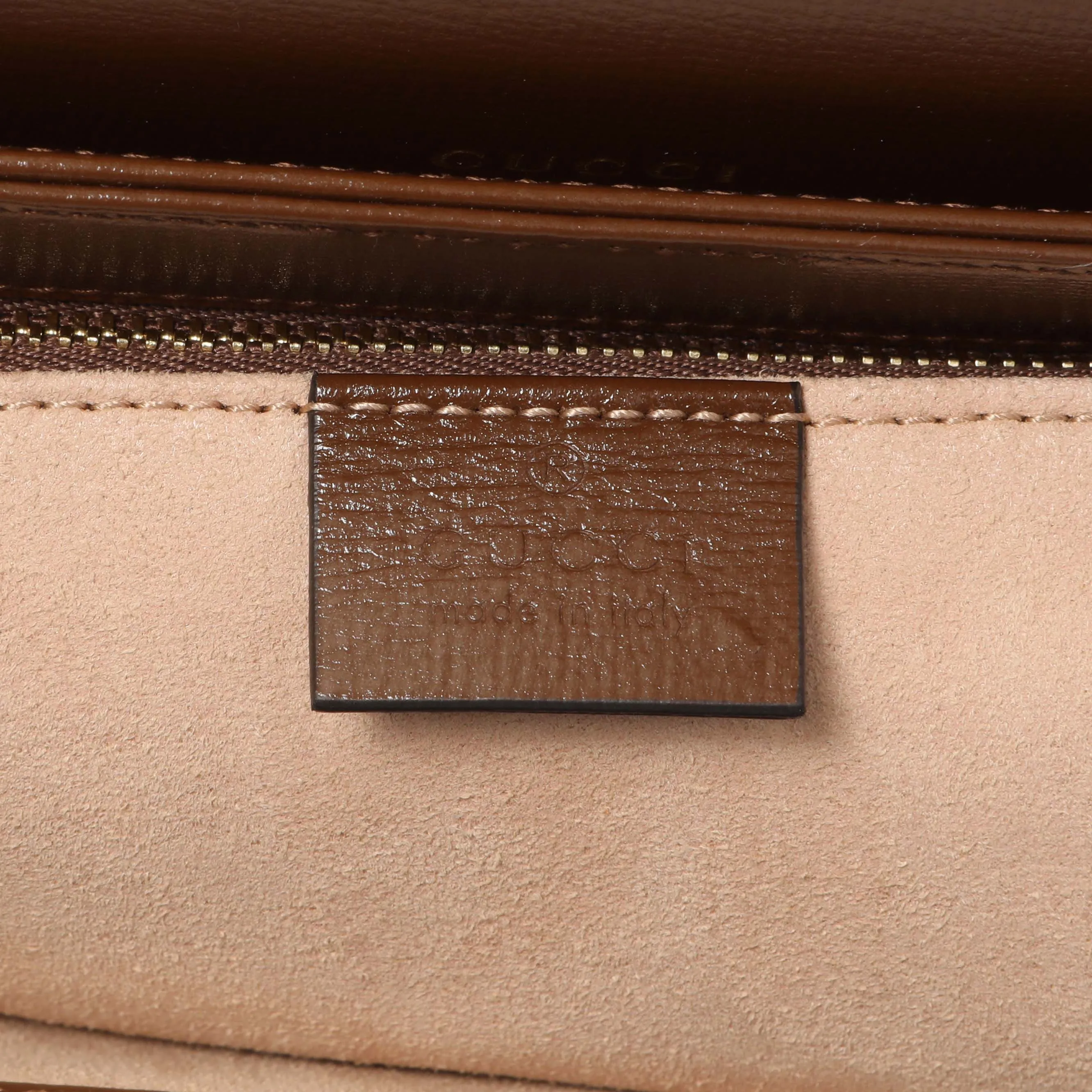 Gucci GG Supreme Monogram Medium Horsebit 1955 Shoulder Bag