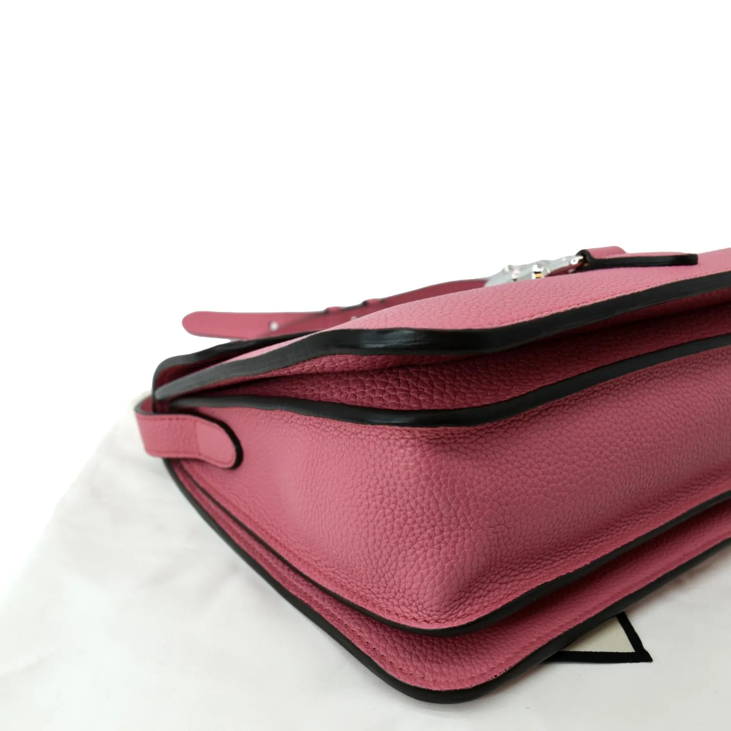 GUCCI Jackie Leather Shoulder Bag Pink 362971