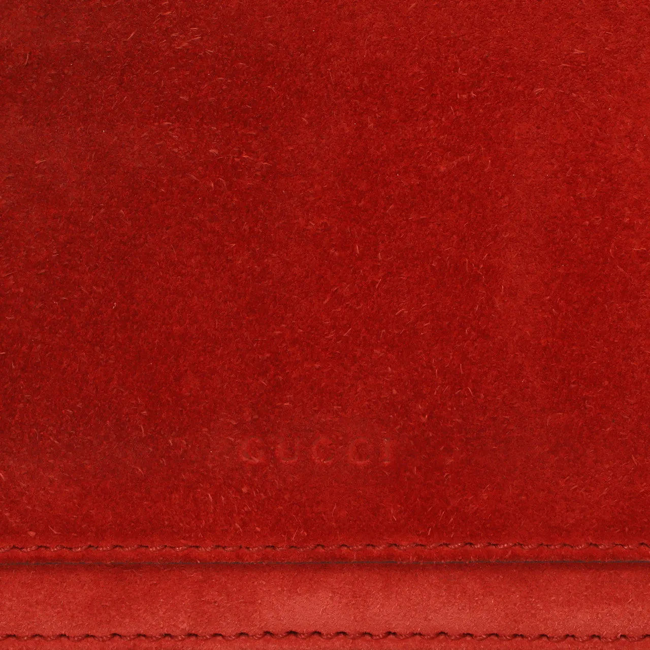 Gucci Red Suede Medium Dionysus  Shoulder Bag