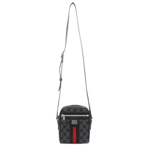 Gucci X Balenciaga BB Monogram Web Mini Ophidia Messenger
