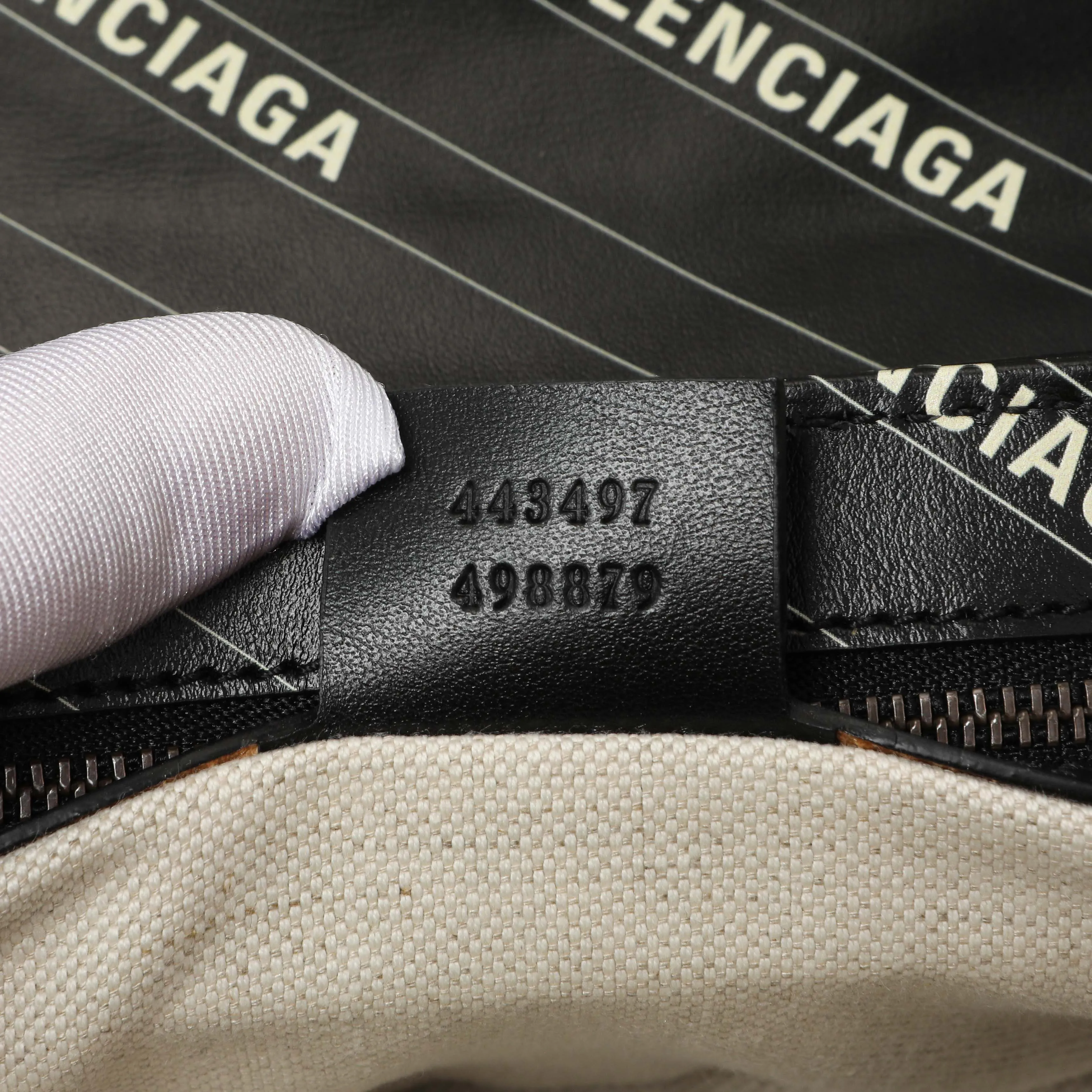 Gucci X Balenciaga Calfskin Matelasse Logo Print Small GG Marmont Shoulder Bag
