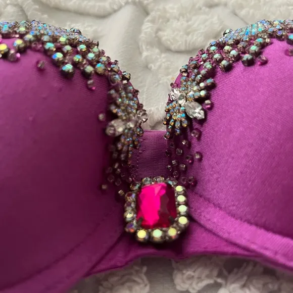 Guess Marciano y2k bling vintage bustier rhinestone beaded studded jeweled bra