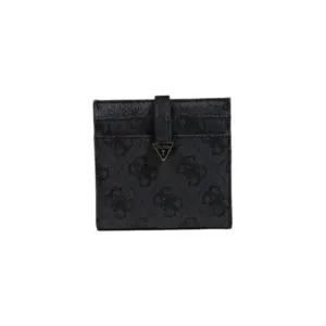 Guess Women's Black Wallet with Clip
