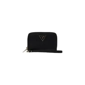 Guess Women's Black Zip Wallet 100% Polyurethane