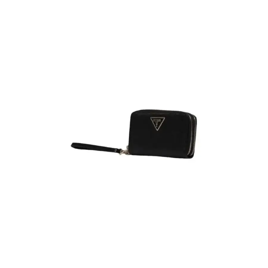 Guess Women's Black Zip Wallet 100% Polyurethane