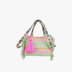 Gwenyth Boho Striped Tote