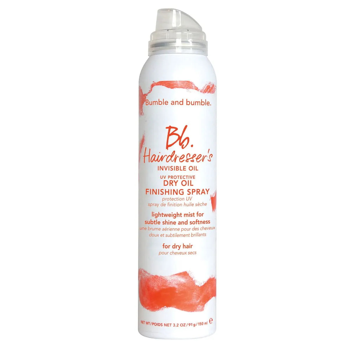 Hairdresser's Invisible Oil UV Protected Dry Oil Finishing Spray
