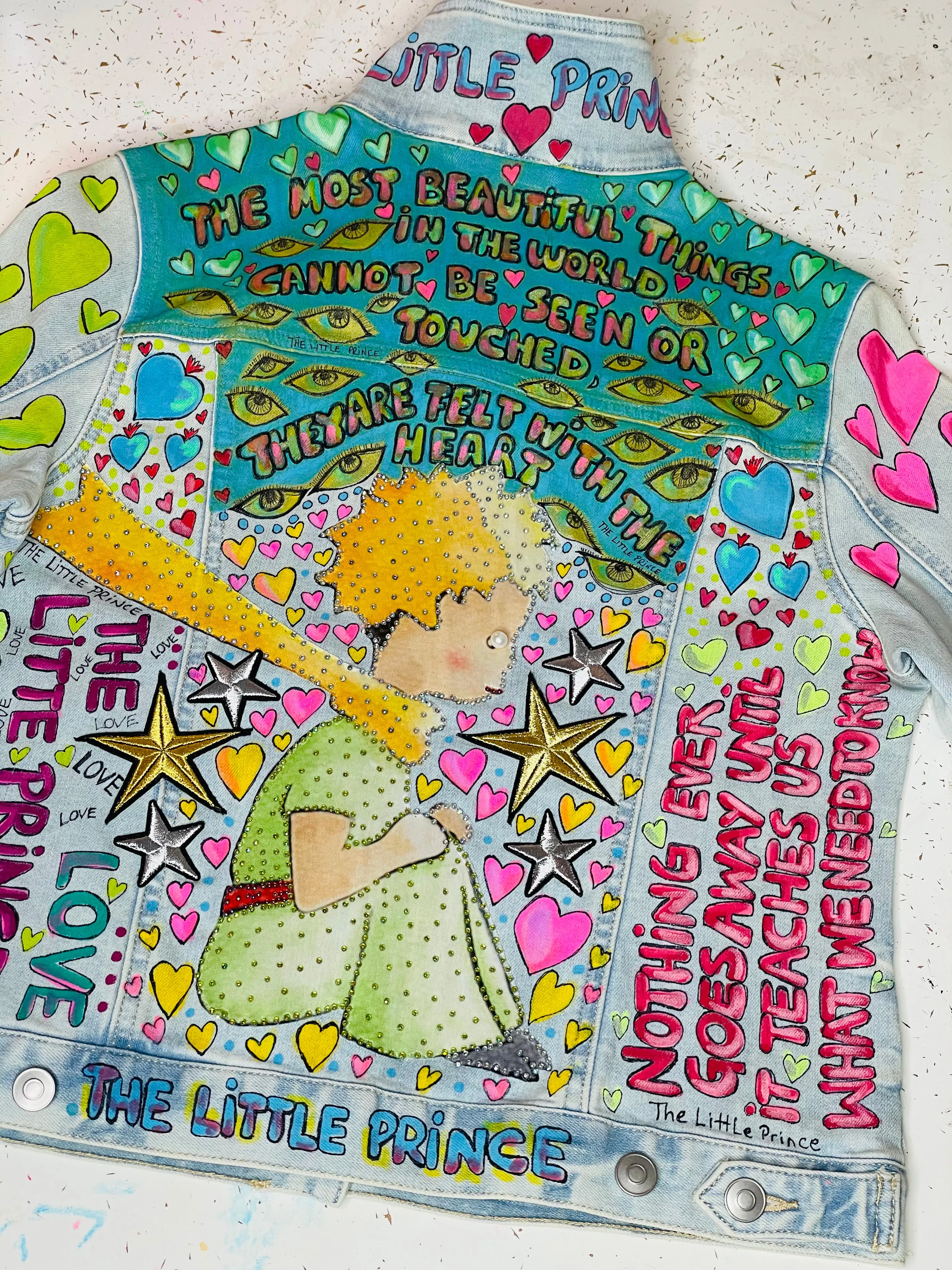 Hand painted The Little Prince Jacket