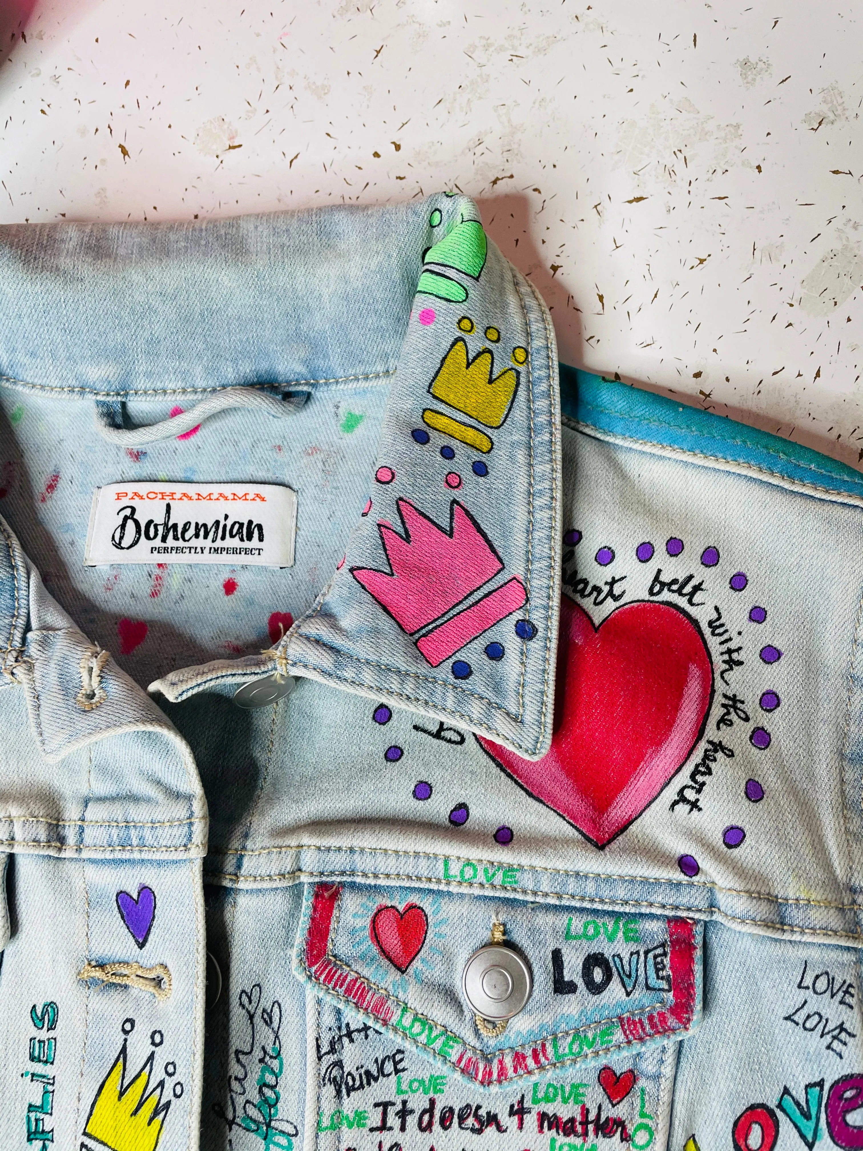 Hand painted The Little Prince Jacket