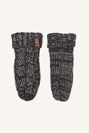 HANDLIGHT  MITTEN, REFLECTIVE - BLACK/GREY