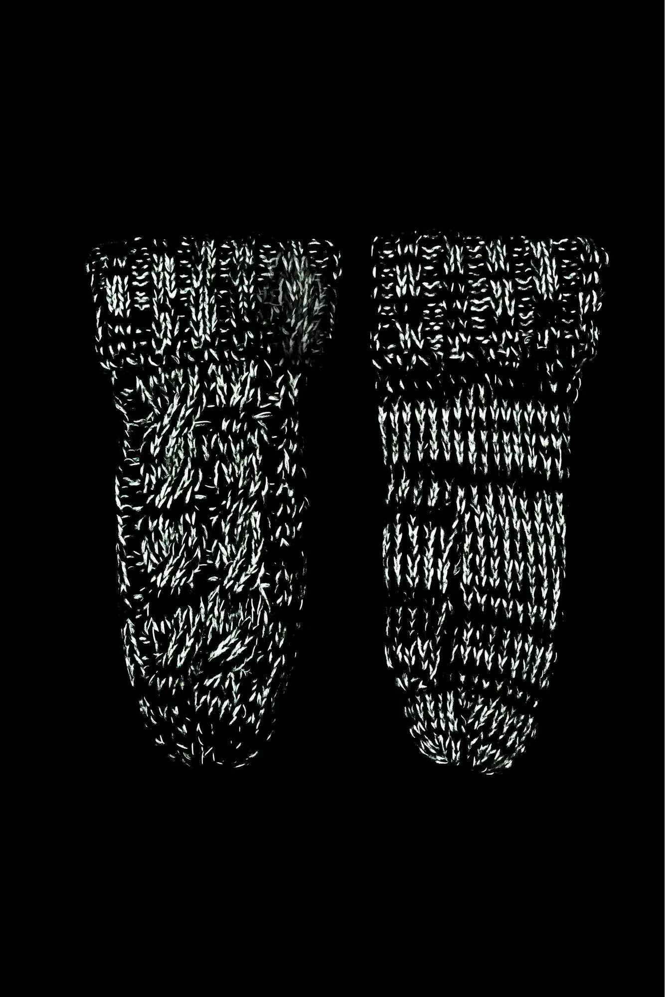 HANDLIGHT  MITTEN, REFLECTIVE - BLACK/GREY