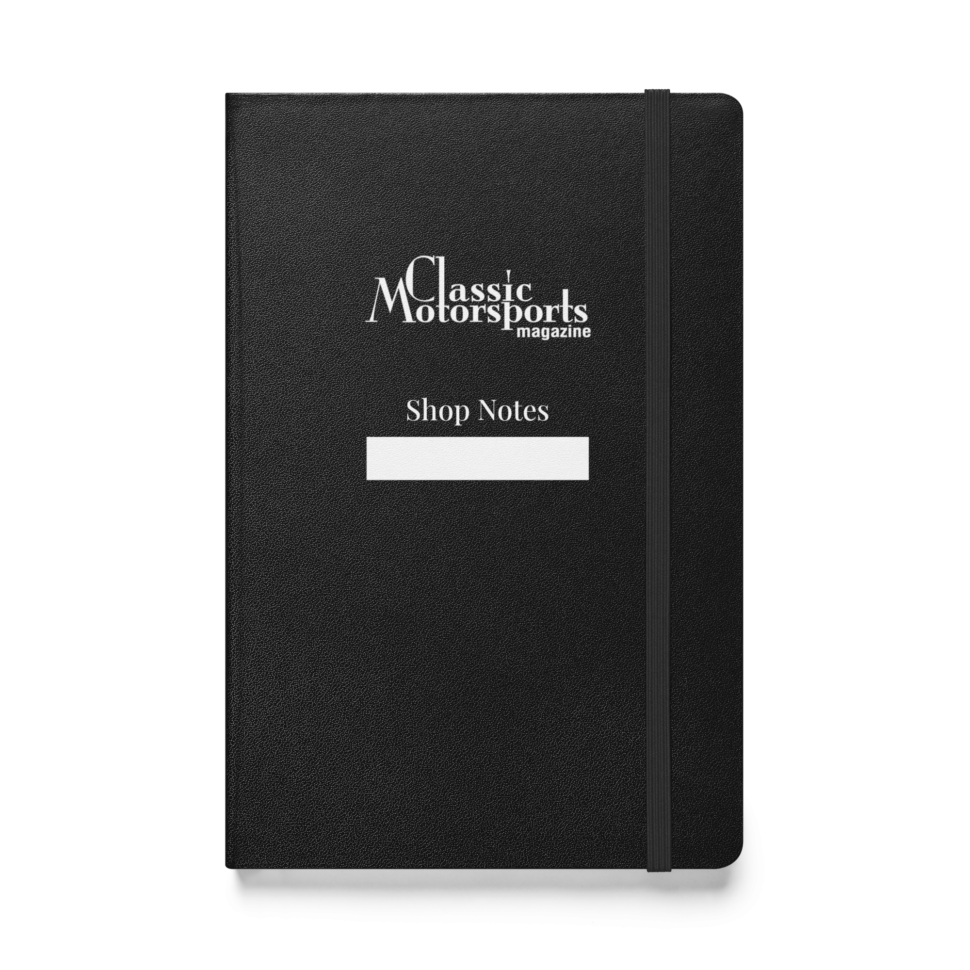 Hardcover Bound Project Notes Book