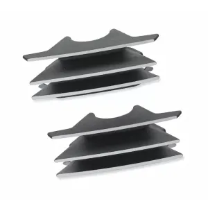Harley-Davidson® Finned Spark Plug Covers - Black