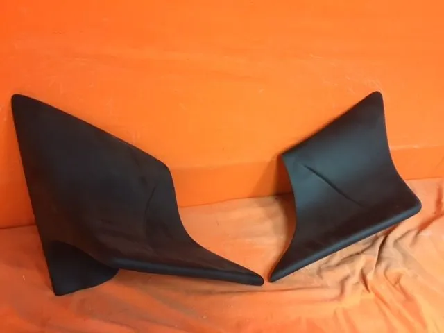 Harley Davidson Stretched Custom Side Covers Touring 96 - 08 FLHT, FLHR, FLTR, FLHX Extra Long for 5/6" Bags