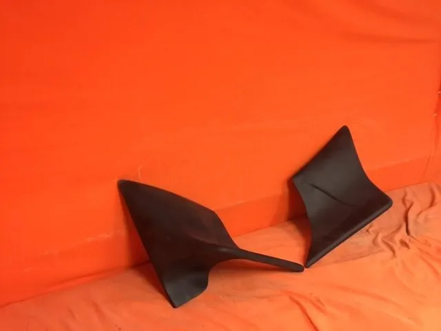 Harley Davidson Stretched Custom Side Covers Touring 96 - 08 FLHT, FLHR, FLTR, FLHX Extra Long for 5/6" Bags
