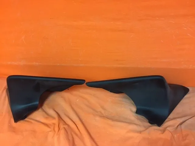 Harley Davidson Stretched Custom Side Covers Touring 96 - 08 FLHT, FLHR, FLTR, FLHX Extra Long for 5/6" Bags