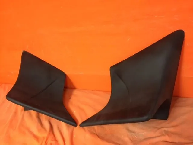 Harley Davidson Stretched Custom Side Covers Touring 96 - 08 FLHT, FLHR, FLTR, FLHX Extra Long for 5/6" Bags