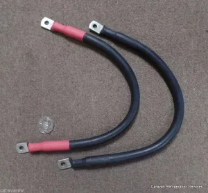 Heavy Duty Battery Connection Cable Solar Caravan AGM Deep Cycle Start Battery