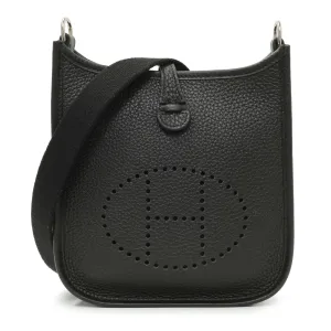 Hermes Black Clemence Evelyne TPM