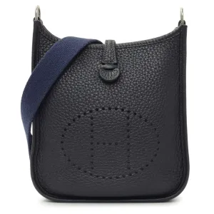 Hermes Caban Bleu Saphir Clemence Evelyne TPM