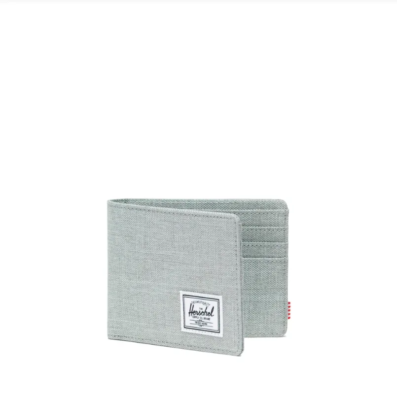 Herschel Supply Co. Roy Wallet in Iceberg Green Crosshatch