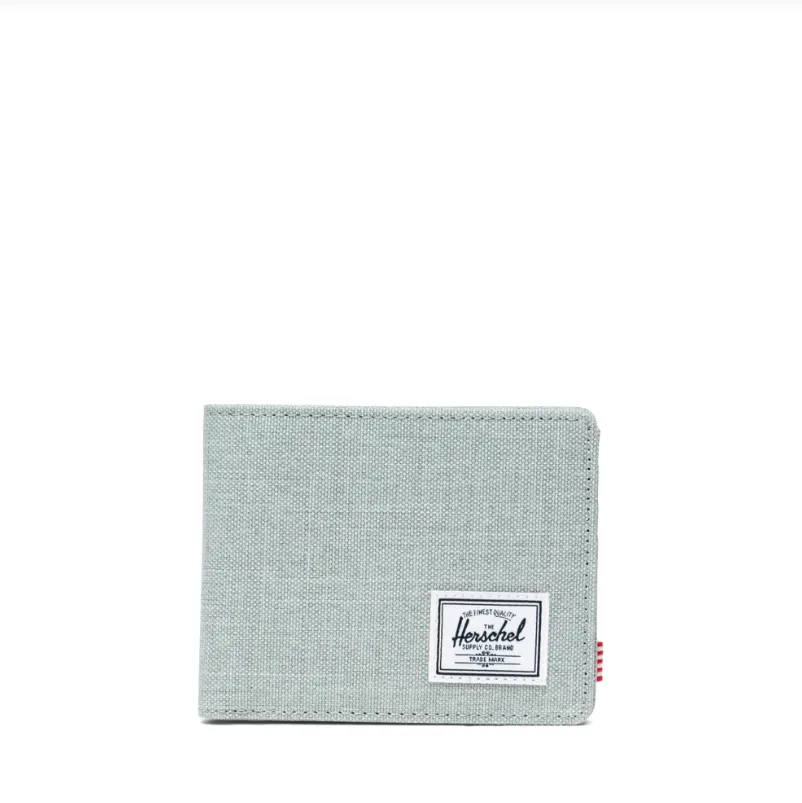 Herschel Supply Co. Roy Wallet in Iceberg Green Crosshatch