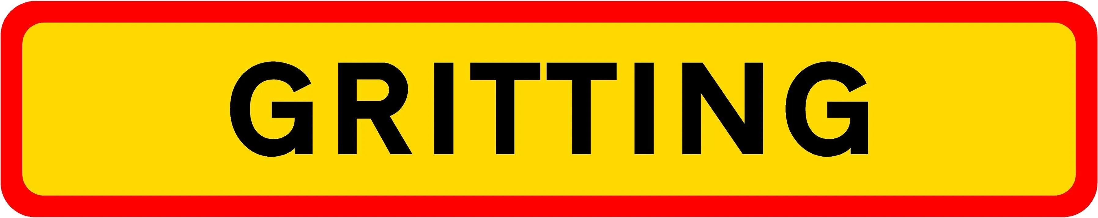 HGV Marker Board Gritting
