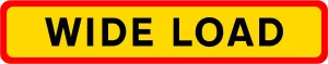 HGV Marker Board - Wide Load