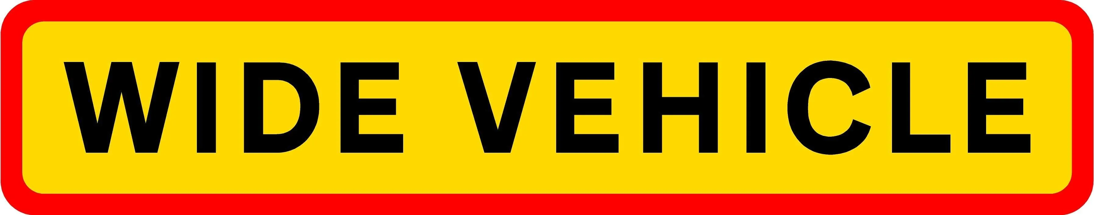 HGV Marker Board - Wide Vehicle