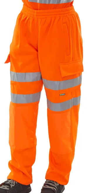 HI VIZ JOGGING BOTTOMS