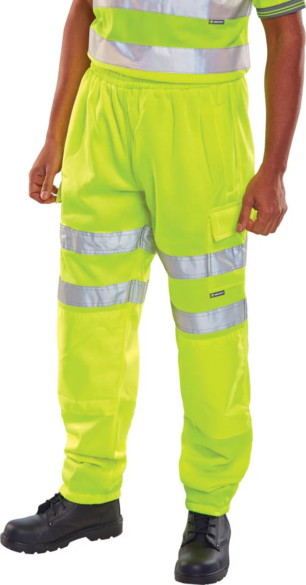 HI VIZ JOGGING BOTTOMS