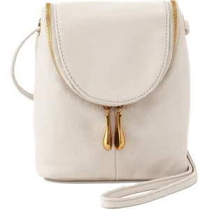 Hobo Fern Powder White Velvet Hide Leather