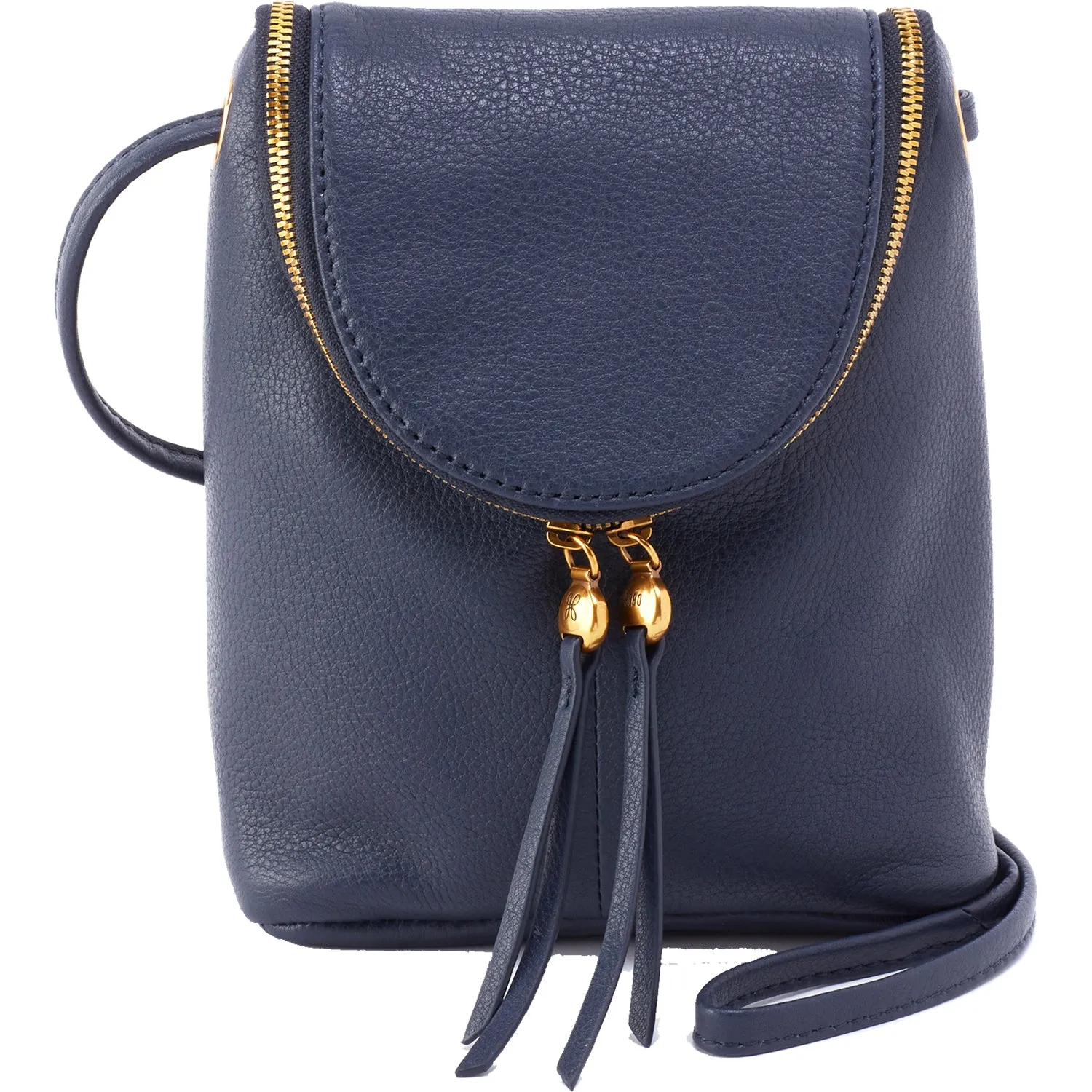 Hobo Fern Sapphire Velvet Pebbled Leather