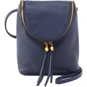 Hobo Fern Sapphire Velvet Pebbled Leather