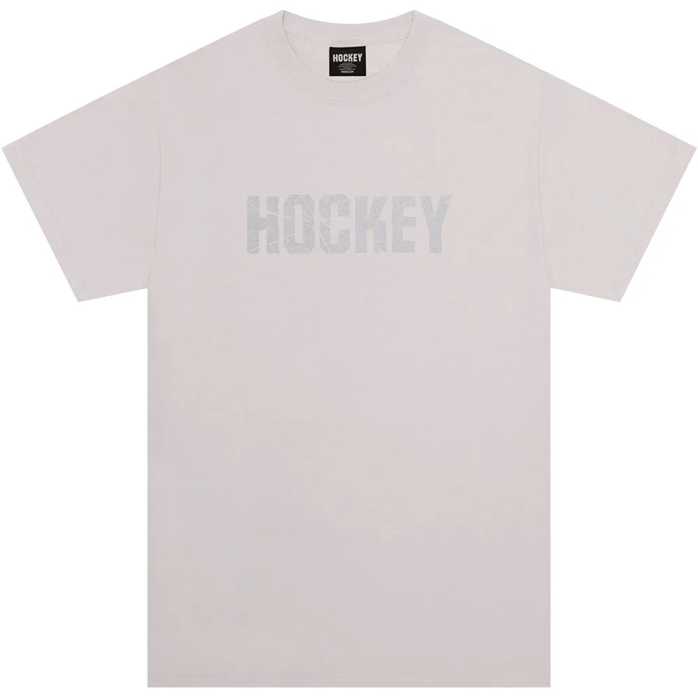 Hockey Shatter Reflective Tee Silver