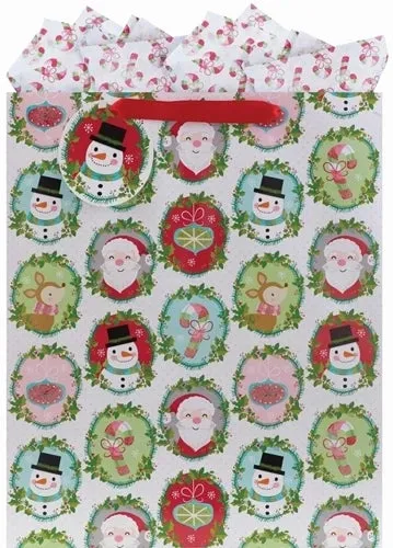 Holiday Portraits Jumbo Gift Bag