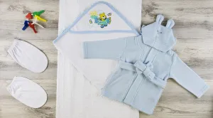Hooded Towel, Wash Mittens and Robe LS_0616
