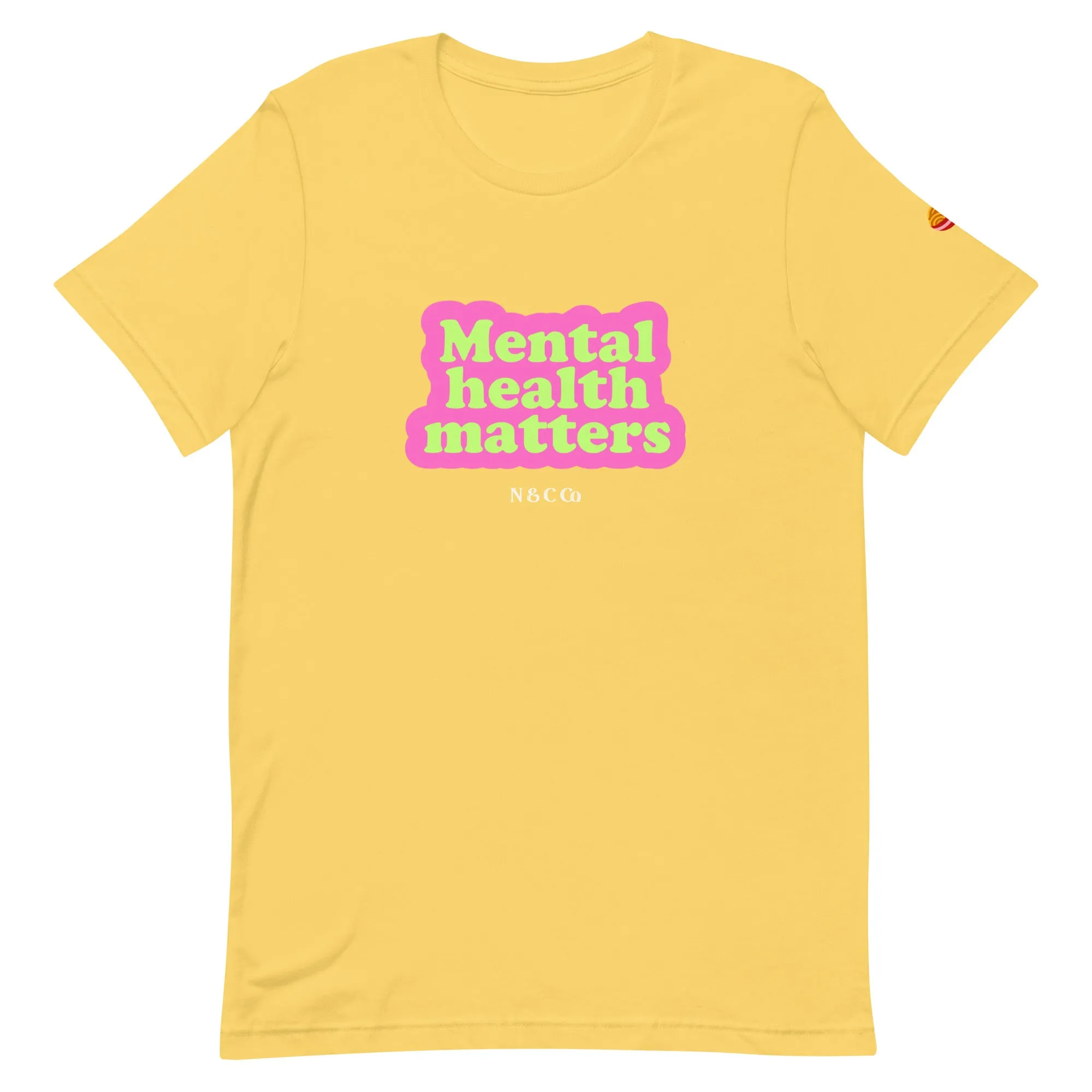 Hot Pink MHM Unisex t-shirt