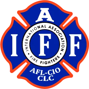 IAFF BLUE/WHITE/ORANGE