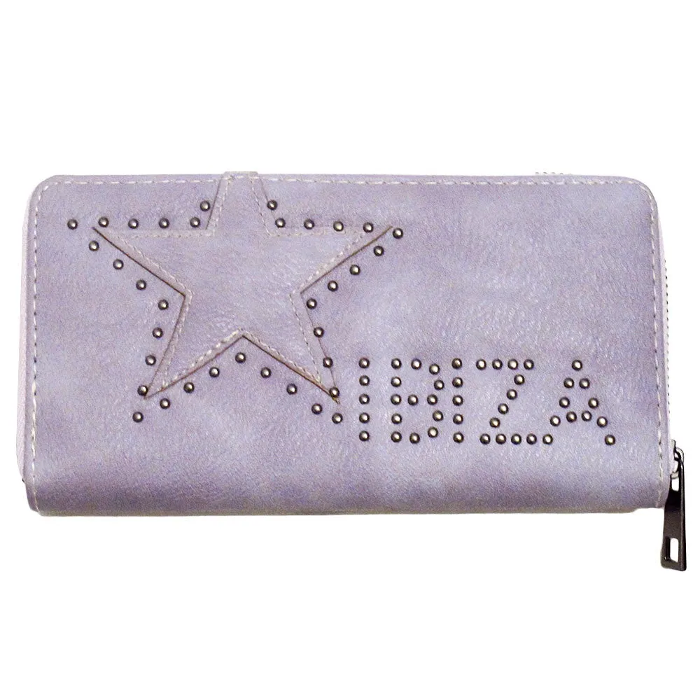 Ibiza Studded Star Clutch Purse