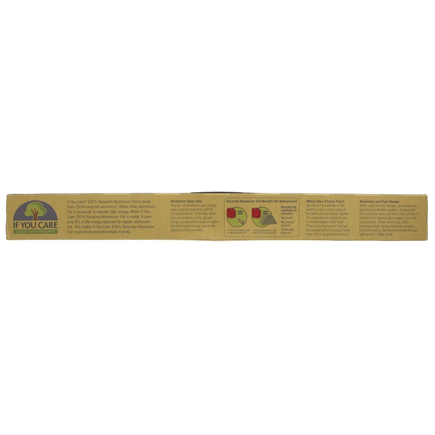 If You Care | Aluminium Foil - Extra Strong - 7m x 40cm recycled foil | 1 rolls