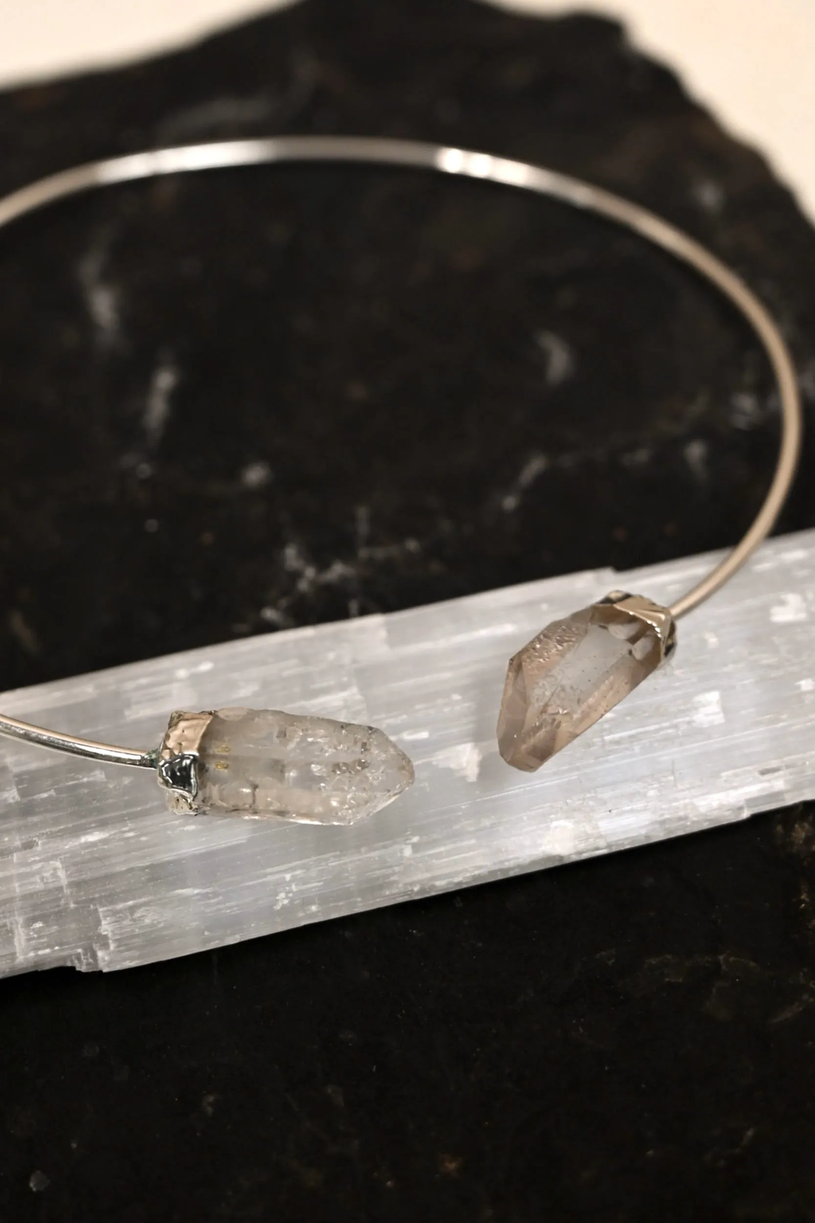 In My Own Quartz Silver Necklace