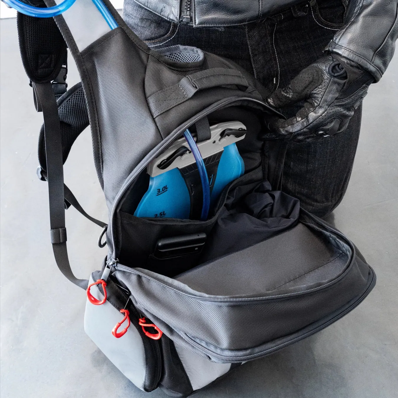 Insanely Reflective Motorcycle Backpack - Glowrider