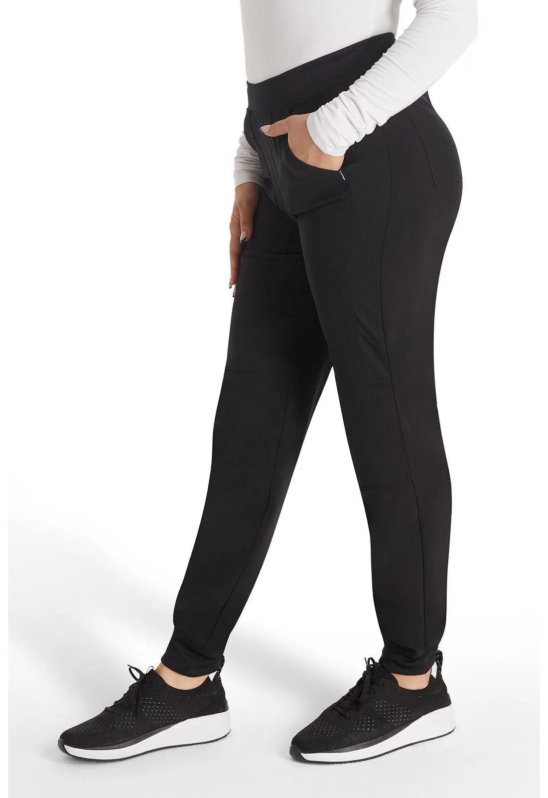 Inspira Flex IP045A Mid Rise Jogger Black