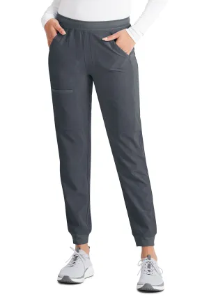 Inspira Flex IP045A Mid Rise Jogger Heather Pewter