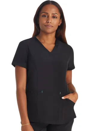 Inspira Flex IP790A V-Neck Top Black