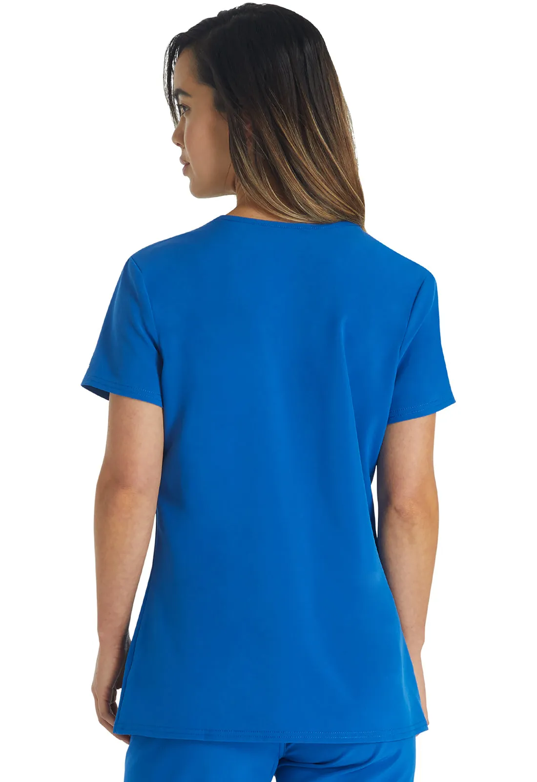 Inspira Flex IP845A Crossover V-Neck Top Royal