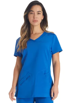 Inspira Flex IP845A Crossover V-Neck Top Royal