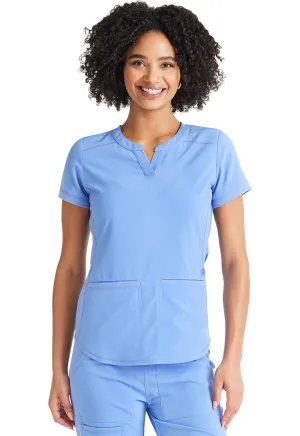 Inspira Flex IP849A Henley Top Ciel
